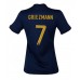 Ranska Antoine Griezmann #7 Kopio Koti Pelipaita Naisten MM-kisat 2022 Lyhyet Hihat